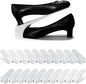 One-Piece Shoe Slot Organizer 20 Pack, Space-Saving Stackers for Closet, Entryway & Shoe Rack | No Assembly Needed