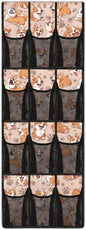 Cute Corgi Door Hanger Organizer Mesh Fabric Behind Door Organizer for Closet 12 Pockets Shoe Holder Hanger Space Saving Wall Hanging Storage for Kids Room