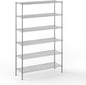 18" Deep x 54" Wide x 86" Height Wire Shelving Kit | 6-Tier | NSF Commercial Storage Rack Unit