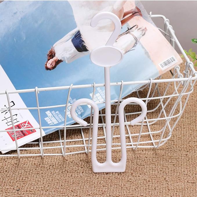 LIOOBO Pack of 15 Shoe Display Hook Shoes Drying Rack Plastic Hanger for Shop Home Supermarket Mall