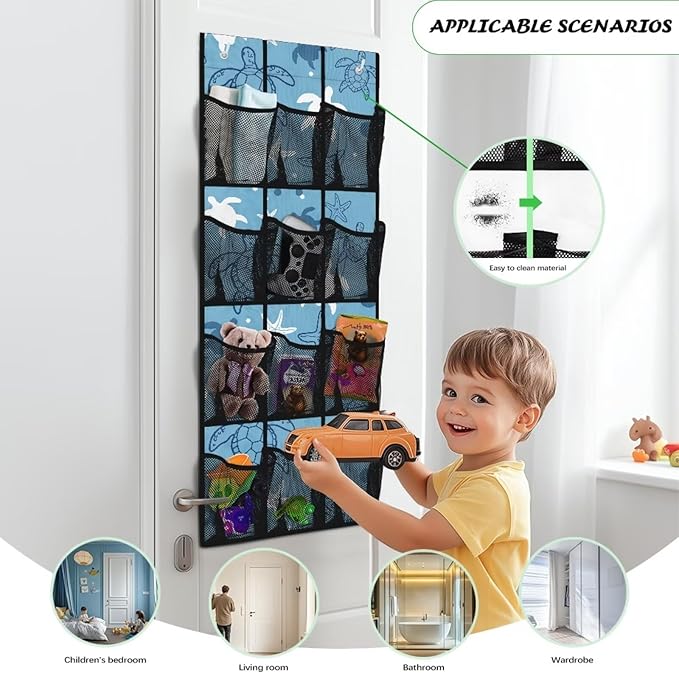 Turtle Shoe Organizer Door Hanger,Shoes Hanger Storage Organizer Bag Storage for Small Spaces,Hanging Shoe Storage