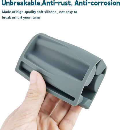 Silicone Soap Dish,Self Draining Soap Holder Perfect for Shower,Bathroom Sink,Kitchen Sink & Travel,Non-Slip Bar Soap Holder Extend Soap Life,Keep Soap Bars Dry & Easy Cleaning Green-1Pcs