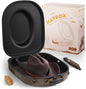 BRANTMAKER Cowboy Hat Box, Cowboy Hat Case for Travel, Crush Proof Storage for Western/Panama/Fedora, Carrier with Adjustable Shoulder Strap & Brush
