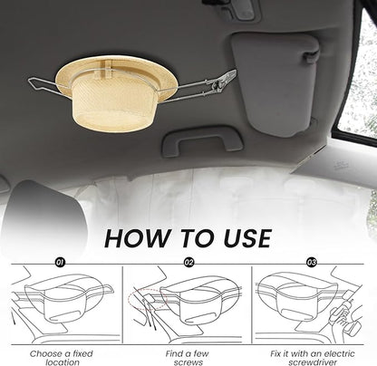 Cowboy Hat Holder for Truck SUV Car, Built-in Spring Design | Firm & Stable | Hat Organizer Stand for Truck Car Accessories