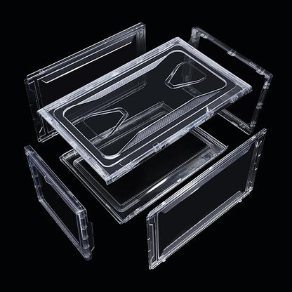 MMBABY 1 Pack Acrylic Clear Shoe Storage Box Shoe Box Clear 78-01