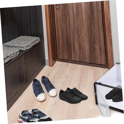 2 Pcs Shoe Storage Box Drawer-style Plastic Organizer for Sneakers Stackable Shoes Case for Closet Space Saving Design Style