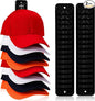 MAGTSMEI Hat Rack for Wall, 2 Packs Hat Organizer for Baseball Caps Adhesive Hat Hooks Hold Up to 32 hats, Hat Storage Display Hat Hanger Holder for Door Closet, Patent Pending