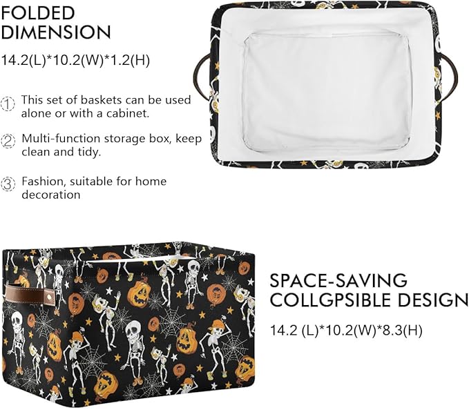 Skeleton Rectangular Storage Basket Organizer Bin Shelf Baskets For Clothes Gifts For Home Office Dorm