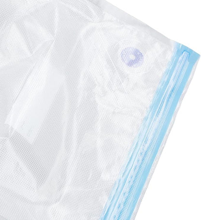 6PCS 26 * 28CM Vacuum Storage Bags Space Saver Sealed Reusable Vacuum Sealed Compressed Space Saver Bags for Food Clothing