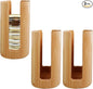 3 Pcs Mason Jar Lid Organizer Regular Mouth Bamboo Vertical Organization Tumbler Lids Storage Holder Mason Jar Accessories for Home Kitchen