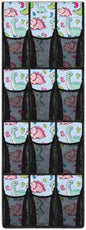 12 Pockets Over The Door Shoe Organizer Mesh Fabric Behind Door Organizer for Kids Room Dinosaurs Shoe Holder Hanger Space Saving Wall Hanging Storage for School