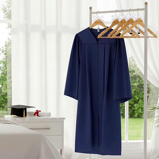 Reallnaive Congrats Grad Hanger for Graduation Gown Sash Class of 2026 Graduation Gift School Grad Hanger Graduate Congratulation Ceremony Keepsake Favor