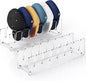 2 Pack Acrylic Hat Organizer, Hat Stand Rack for Baseball Caps, Bedroom, Closet, Dresser 11.7'' inches (Clear)