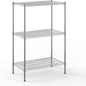 21" Deep x 36" Wide x 54" Height Wire Shelving Kit | 3-Tier | NSF Commercial Storage Rack Unit