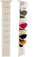 jontell Cap Holder-1 Pack Hat Organizer for Baseball Caps, Macrame Hat Rack for Wall, Cap Rack for Baseball Cap Display Boho Macrame Cap Hanger Over Door Organizer Up to 14 Caps