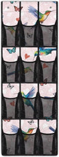Hummingbird Butterfly Over the Door Shoe Organizer,Shoe Organizer Door Hanger,Shoes Hanger Storage Organizer Bag for Bedroom