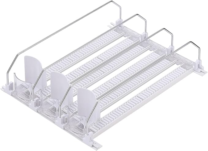 MINGZHE Fridge Can Dispenser,Refrigerator Beverage Storage Box Automatic Beverage Pusher Stacking Can Dispensers soda can dispenser(#4)