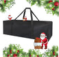 Storage Bag for Festival Decorations, Waterproof Dustproof Heavy Duty Decor Organizer Bag, Storage Bag for Decorations (Only Bag, 45"Lx12"Wx12"H)
