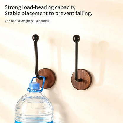 hat racks (2pcs) Wall-mounted hat rack, multi-functional wall hook, self-adhesive wall-mounted hat storage organizer for wardrobe
