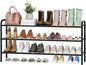 viewcare Long Shoe Rack for Closet, 3-Tier Extra Long Shoe Rack for Entryway & Garage, Sturdy Metal Construction, Shoe Organizer Holds 15-18 Pairs