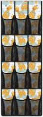 Giraffe Door/Wall Shoe Organizers,Back of Door Shoe Organizer,Space Saving Hanging Storage Holder,Closet Rack Hanger,Shoe Bag,Classroom Headphone Storage with 12 Mesh Pockets