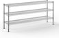14" Deep x 60" Wide x 27" Height Wire Shelving Kit | 3-Tier | NSF Commercial Storage Rack Unit