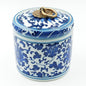 Blue and White Salt Cellar with Lid, Salt Containers for Countertop, Salt Box, Salt Holder, Salt Bow, Salt Jar, Salt Dish, Salt Well, Salt Keeper, Salt Crock