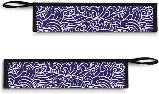 Purple Flatware Storage Bag Case Portable Travel Tableware Bag Travel Utensils Cutlery Bag for Fork Spoon, Chopsticks,11.8 Inch Camping Organzier