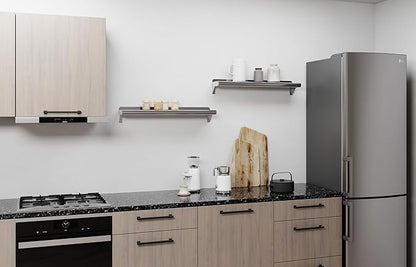 AmGood 6 in. x 30 in. Stainless Steel Wall Shelf | NSF | Metal Shelving | Garage, Laundry, Storage, Utility Room | Restaurant, Commercial Kitchen