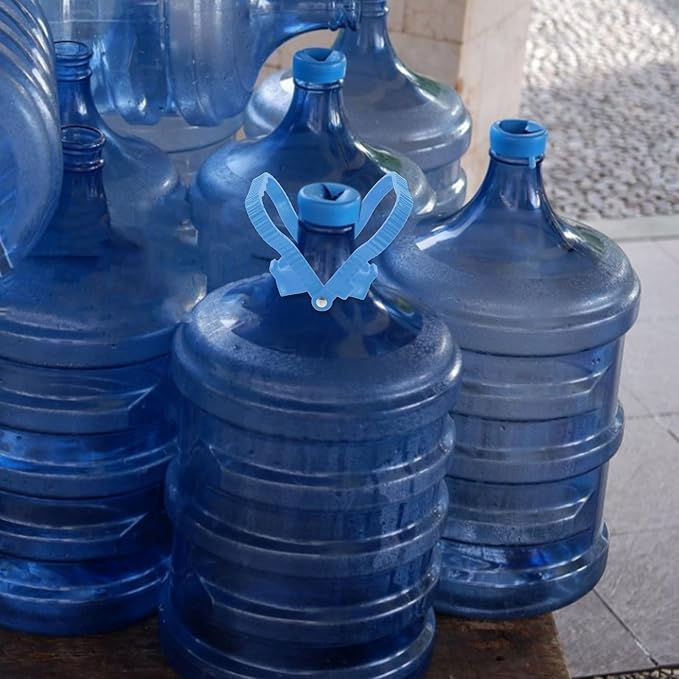 Heavy Duty Water Bottle Carrier Handle for Jugs Sturdy Plastic and Comfortable Grip