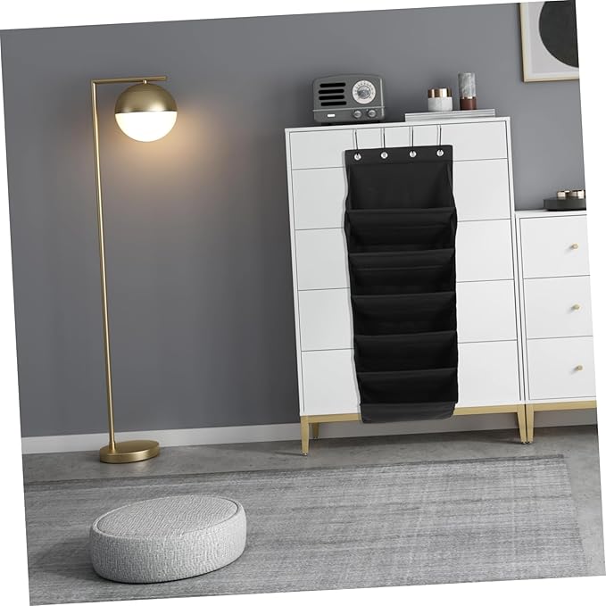 PRETYZOOM Multi Function Over Door Shoe Organizer Multi Hanging Bag for Shoes Hats and Accessories Storage for Bedroom Bathroom Office and More