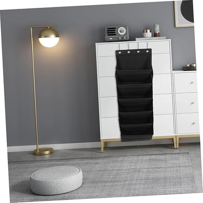 PRETYZOOM Multi Function Over Door Shoe Organizer Multi Hanging Bag for Shoes Hats and Accessories Storage for Bedroom Bathroom Office and More
