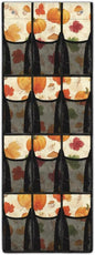 Pumpkin Door Hanging Shoe Organizer for Thanksgiving Day Large Capacity Over The Door Shoe Organizer for Closet 12 Pockets Rooster Wall Hanging Storage