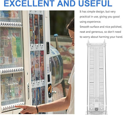 Unomor Beverage Dispenser Fridge Organizer Abs Plastic Drink Pusher for Coolers