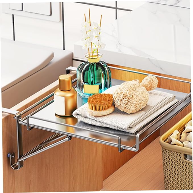 Cabilock Door Cabinet Shelf Organizer Hanging Storage Spice Organizer for Kitchen