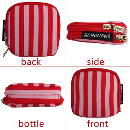 Travel Jewelry Case Small Jewelry Organizer Purse Jewelry Bag Women Gifts Jewelry Purse for Bracelet Rings Earring Necklace