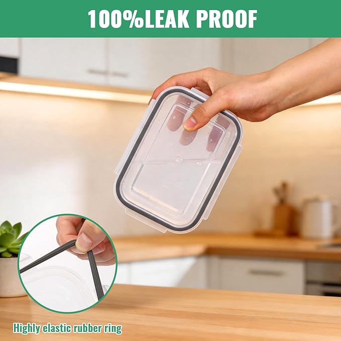 5 PCS Fruit Storage Containers for Fridge Berry Storage Containers Veggie Storage with Drain Tray BPA-Free Plastic Fruit Containers with Removable Colander Crisper for Long-Term Freshness