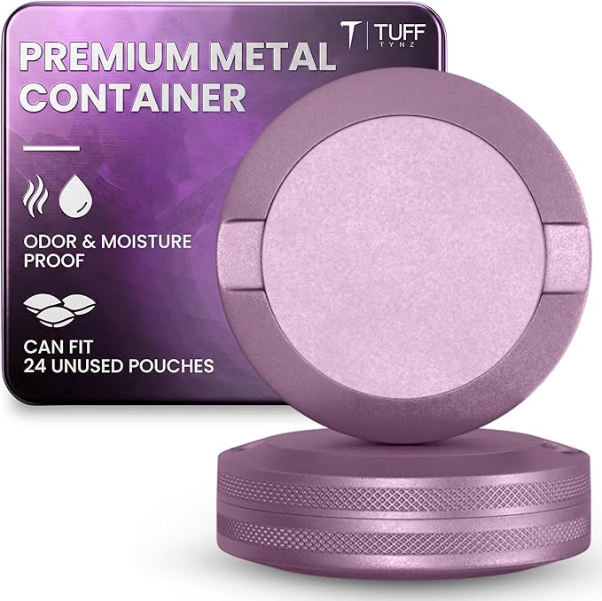 Premium Aluminum Pouch Organizer with Dual Compartment | Waterproof Secure Seal | Compact & Pocket-Friendly | Slim & Lightweight Modern Design for Everyday Use