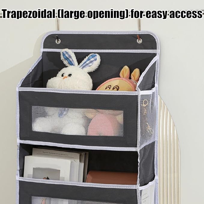 Back of the Door Organizer | Large Capacity Closet Cabinet Storage Bag | Space Saver Bag for Bra Underwear Underpants Socks