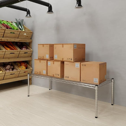 21" Deep x 48" Wide x 14" Height Wire Shelving Kit | 1-Tier | NSF Commercial Storage Rack Unit