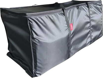 Large Moving Bags 2 Pack Black Heavy Duty Totes For Storage, Wrap Around Handles, Storage Bags for Space Saving
