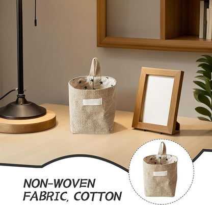 Cotton Hanging Bag Wall Organizer Modern Door Hanger Organizer Over The Door Storage Bag for Home Closet Bathroom