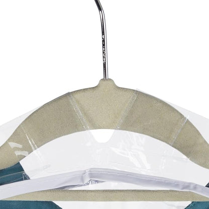 Set of Three Clear Vinyl Shoulder Covers (Size 12" x 22" x 2")