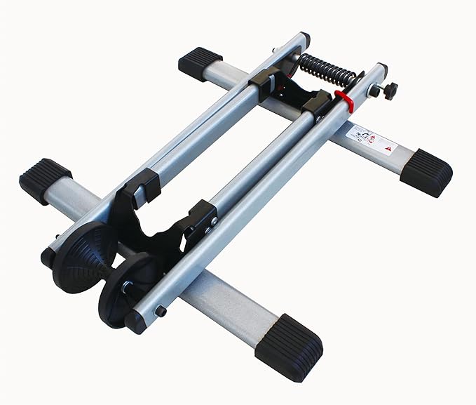 MaxxHaul Foldable Floor Bike Stand Fits 20"-29" Sports Bicycles