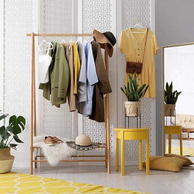 ManGotree Velvet Coat Hangers, Non-Slip Felt Suit Hangers, Ultra-Slim Space Saving Clothes Hanger with 360° Swivel Gold Hook, Sturdy for Jacket, Shirt, Dress, Pants (36 Pack, White)