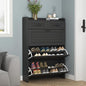 VERYKE Shoe Storage Cabinet for Entryway with 3 Flip Drawers and 2 Top Drawers,Large Shoe Rack Organizer Cabinet for Closet,Hallway