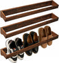 3 Pcs Wall Mounted Shoe Rack, 30 Inch Wall Mounted Shoes Storage Organizer Space Saving for Mudroom Entryway Closet