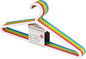 Sawafuji SL-10 Slim Hanger, Set of 10, Colorful
