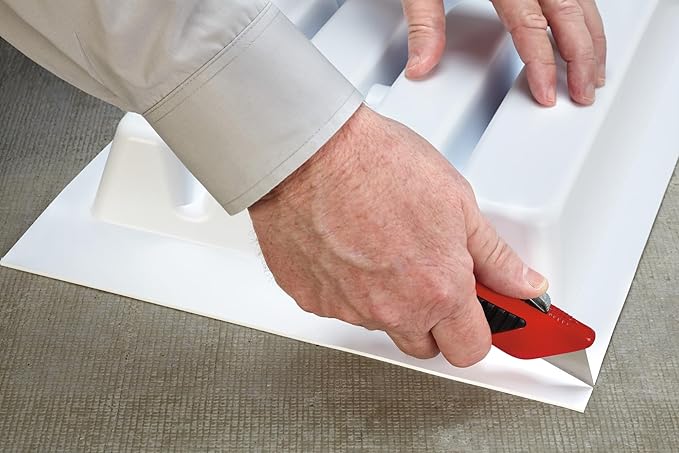 Rev-A-Shelf Polymer Trim-to-Fit Drawer Insert Cutlery Organizer