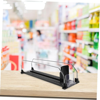 COLLBATH Drink Replenishment Pusher Automatic Drink Rack Pusher Can Organizer Easy Use Display Stand